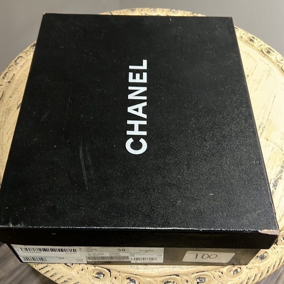 Chanel high top espadrilles size 38 - Picture 10 of 10